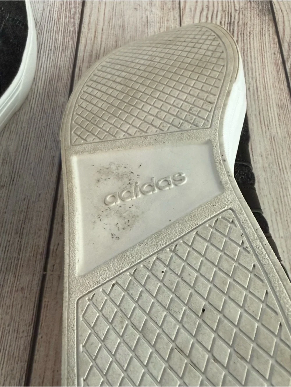 ADIDAS Daily Denim Black Skate Shoes 12